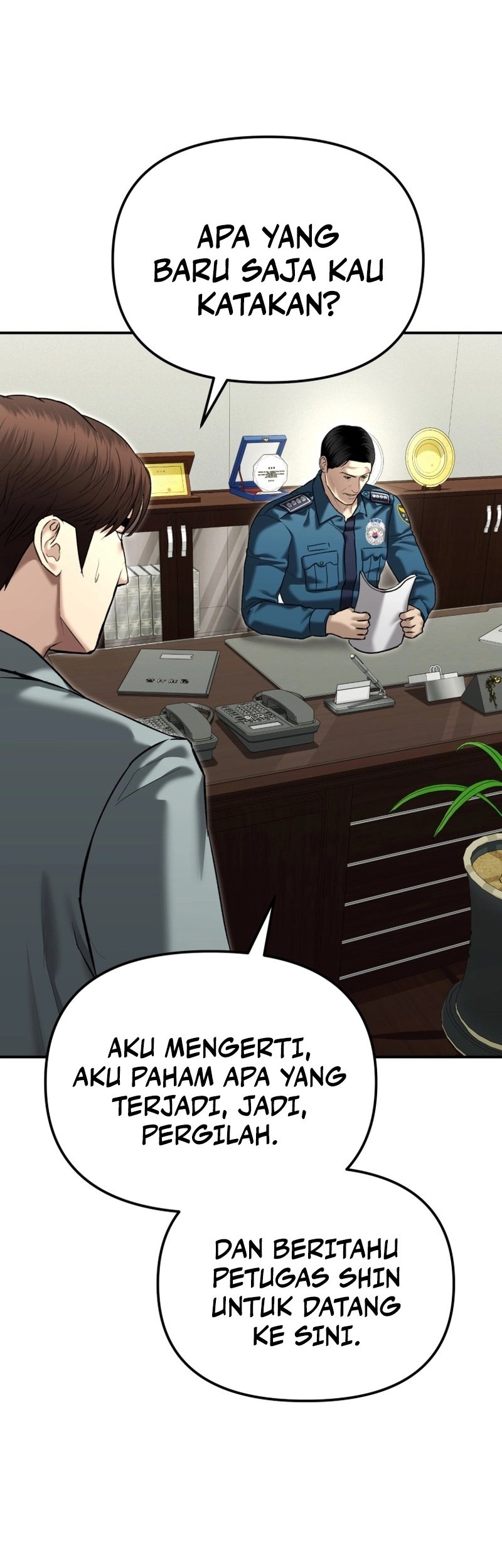 The Cop Is Too Strong Chapter 38 - halaman 44