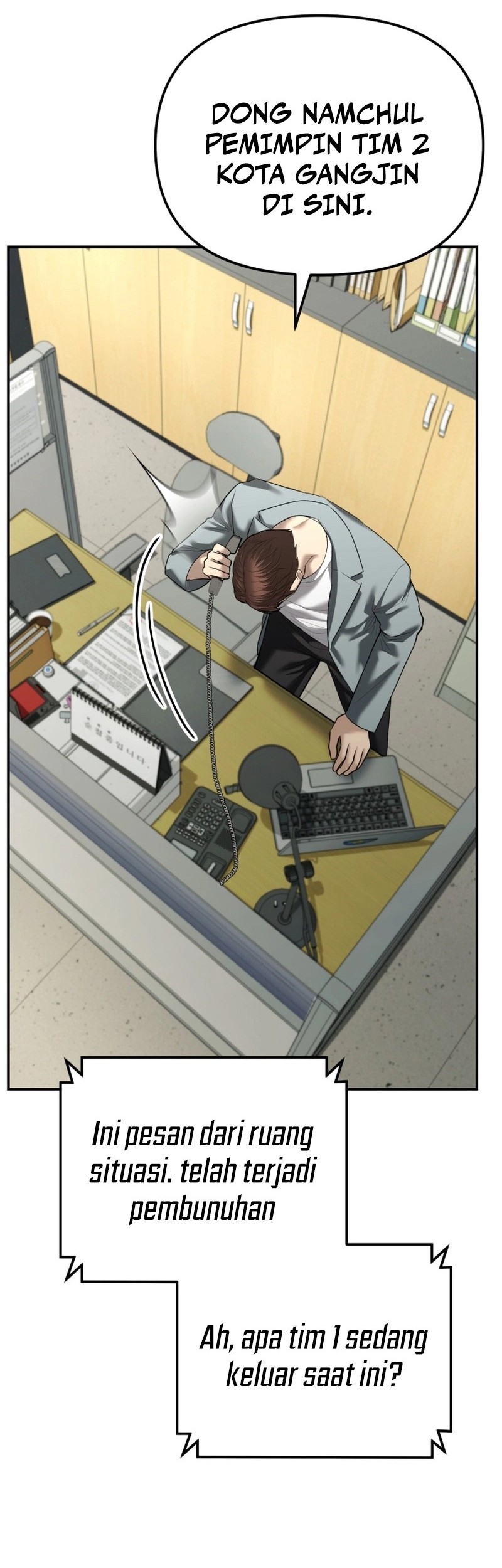 The Cop Is Too Strong Chapter 38 - halaman 71