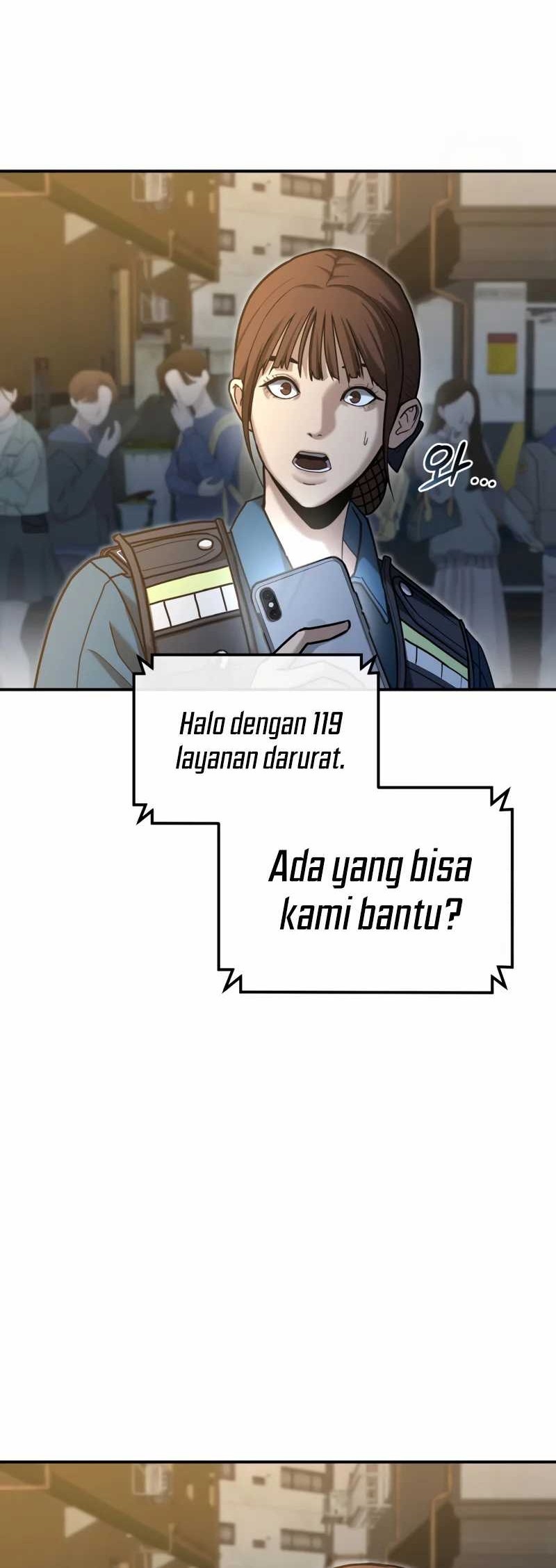 The Cop Is Too Strong Chapter 4 - halaman 42
