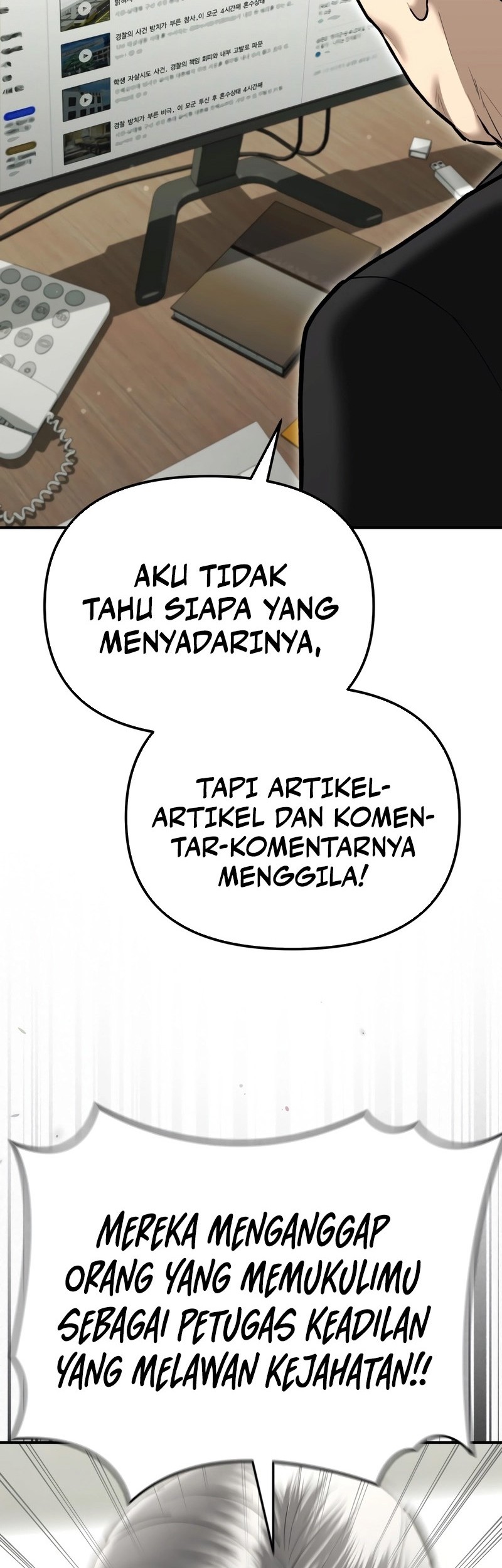 The Cop Is Too Strong Chapter 40 - halaman 47