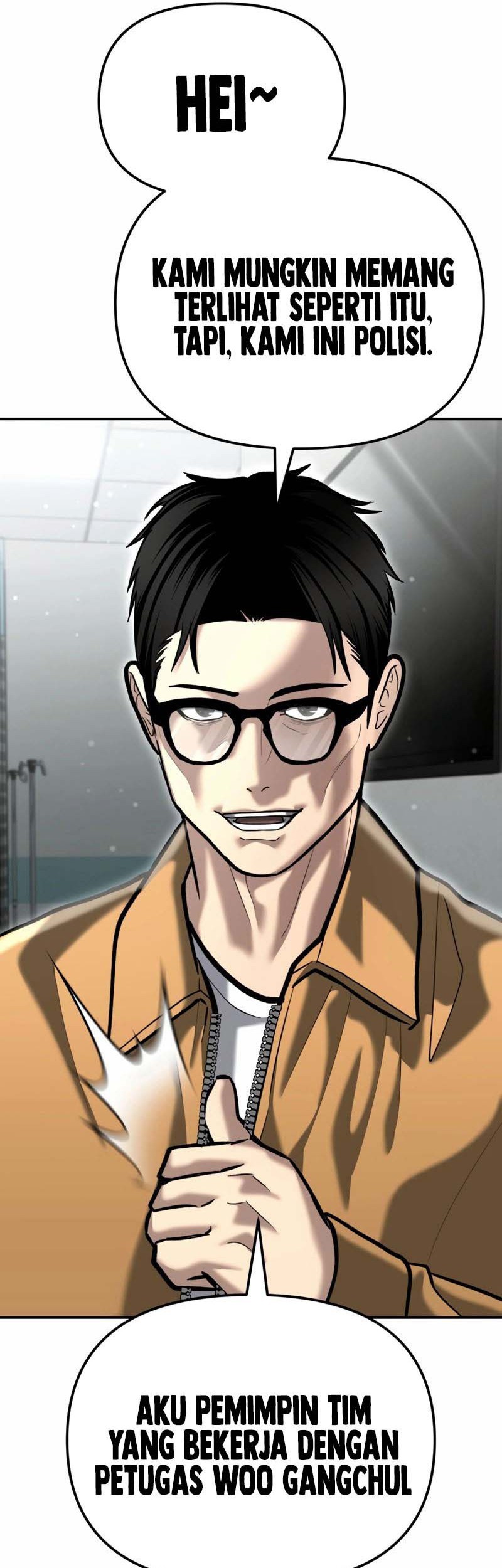 The Cop Is Too Strong Chapter 52 - halaman 57