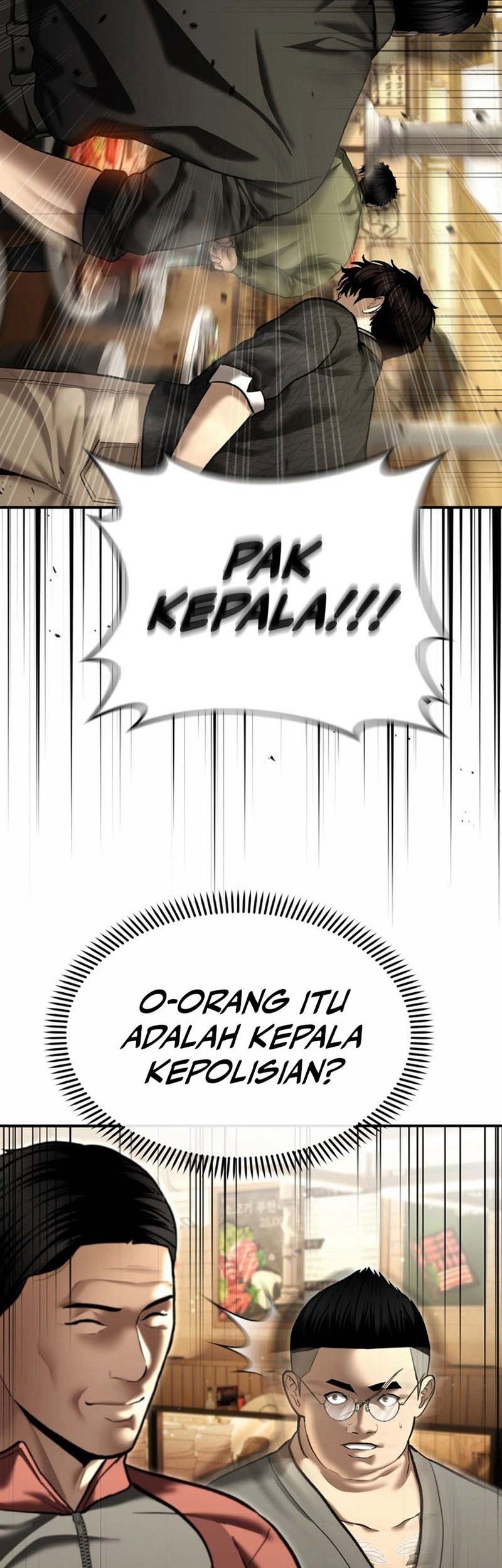 The Cop Is Too Strong Chapter 53 - halaman 70