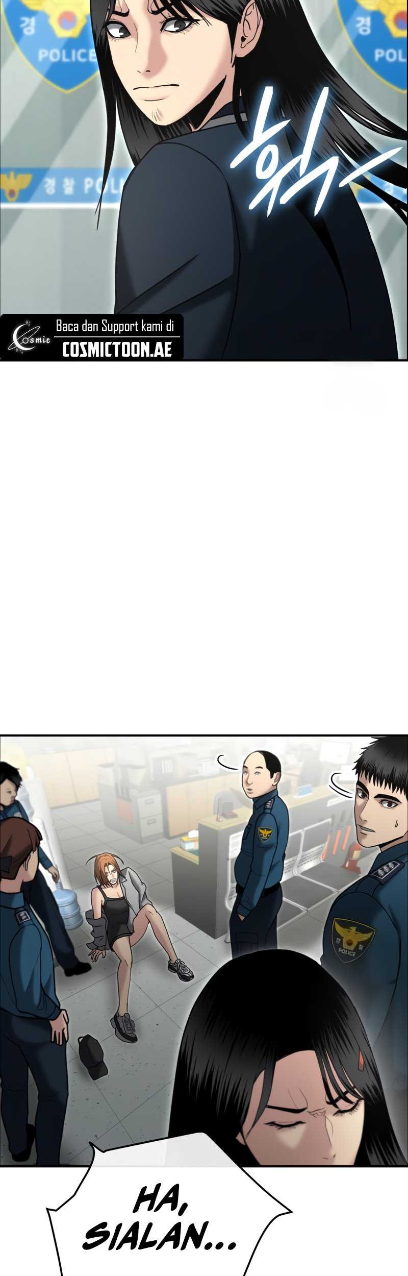 The Cop Is Too Strong Chapter 8 - halaman 58