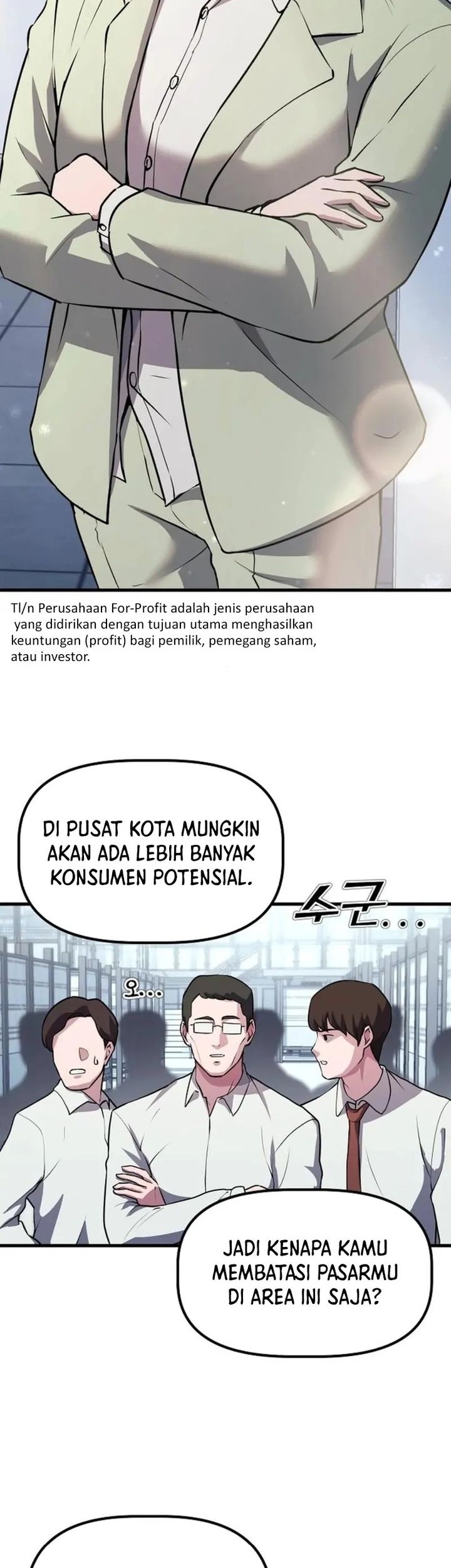The Corporate Underdog Who Does Everything Right Chapter 4 - halaman 33