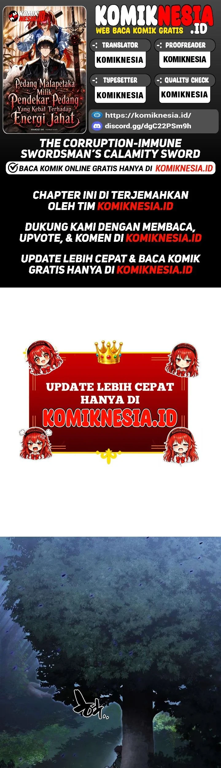 The Corruption-Immune Swordsman’s Calamity Sword Chapter 3 - halaman 1