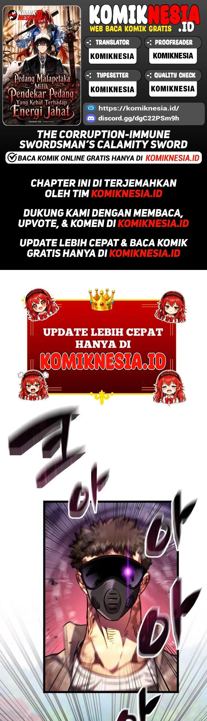 The Corruption-Immune Swordsman’s Calamity Sword Chapter 5 - halaman 1