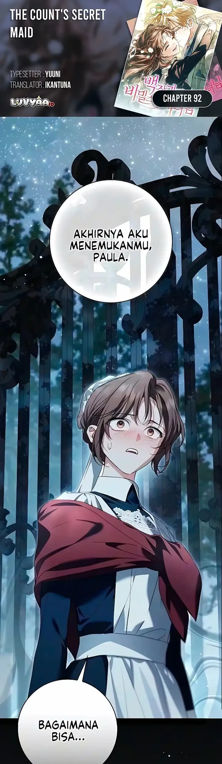The Count's Secret Maid Chapter 92 - halaman 1