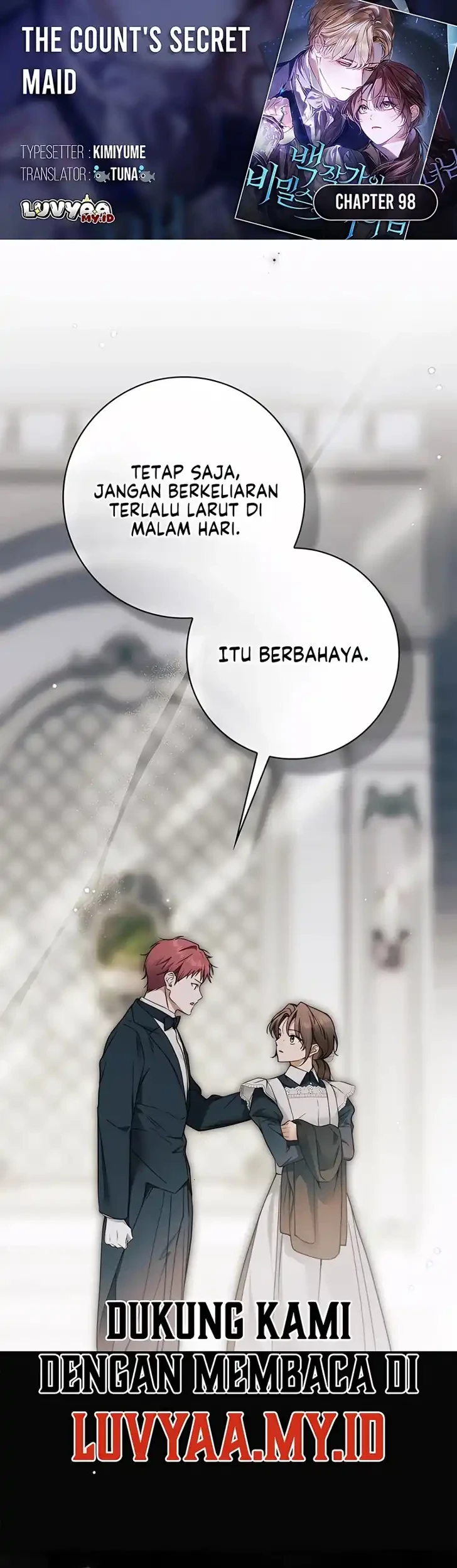 The Count's Secret Maid Chapter 98 - halaman 1