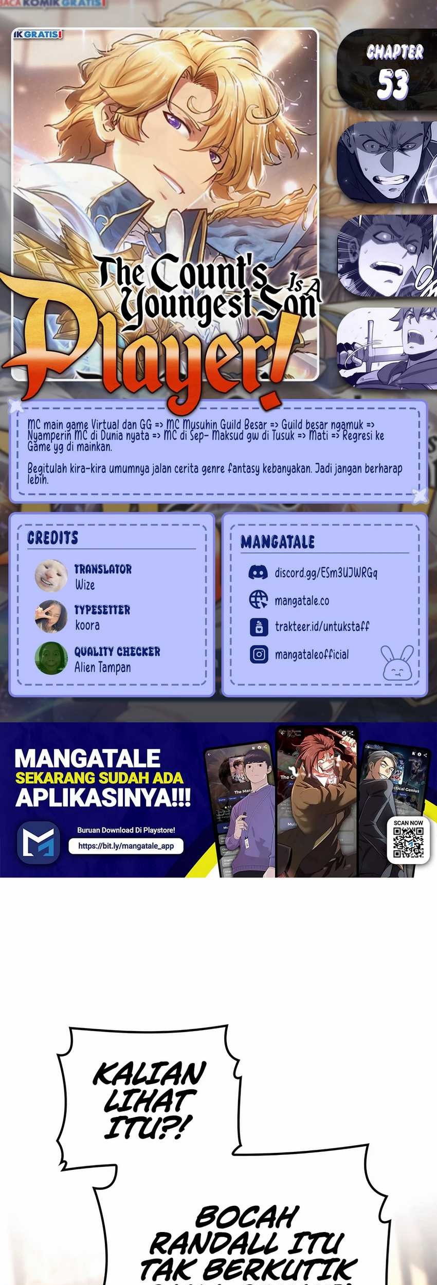 The Count’s Youngest Son Is A Player! Chapter 53 - halaman 1