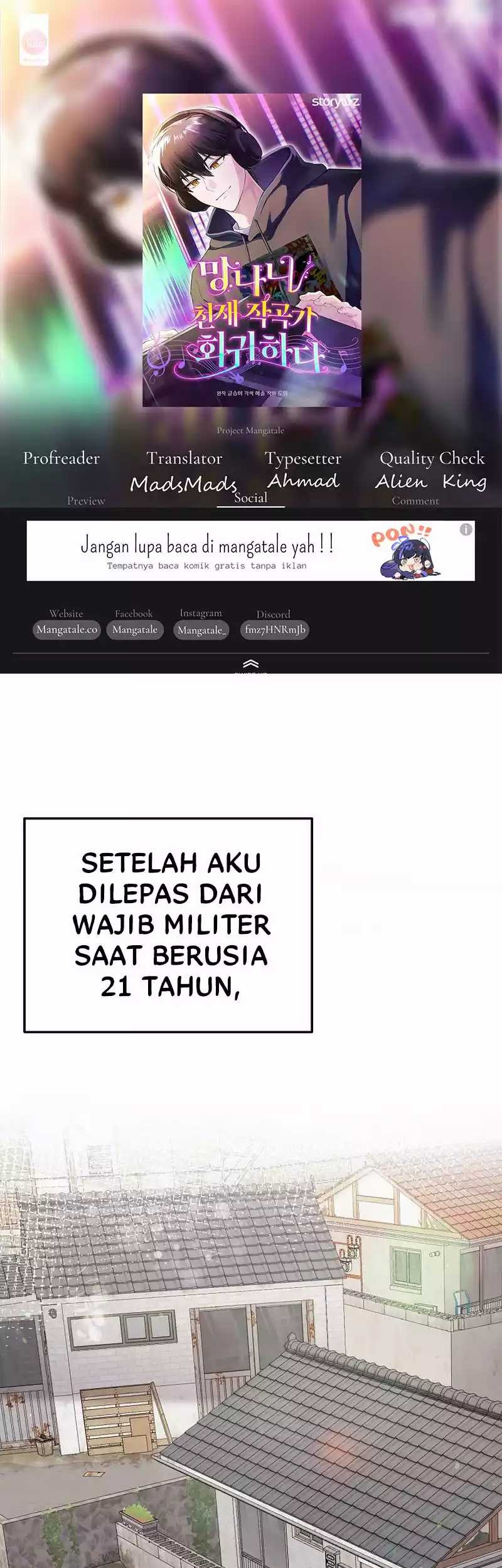 The Crazy Genius Composer Returns Chapter 2 - halaman 1