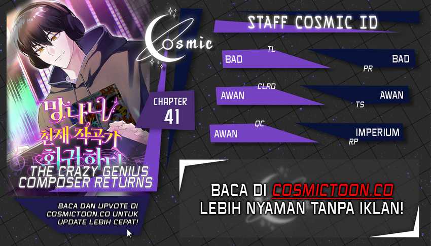 The Crazy Genius Composer Returns Chapter 41 - halaman 1