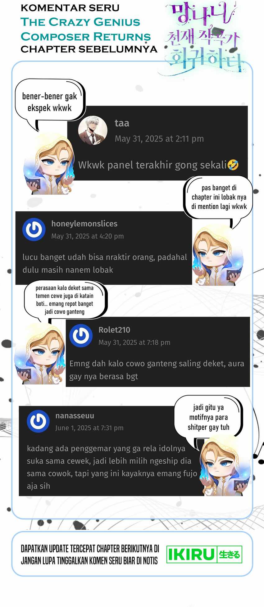 The Crazy Genius Composer Returns Chapter 69 - halaman 88