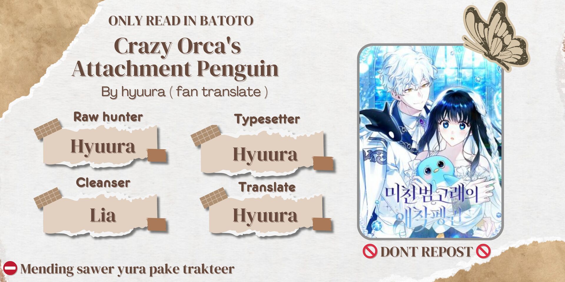 The Crazy Killer Whale’s Favourite Penguin Chapter 26 - halaman 1