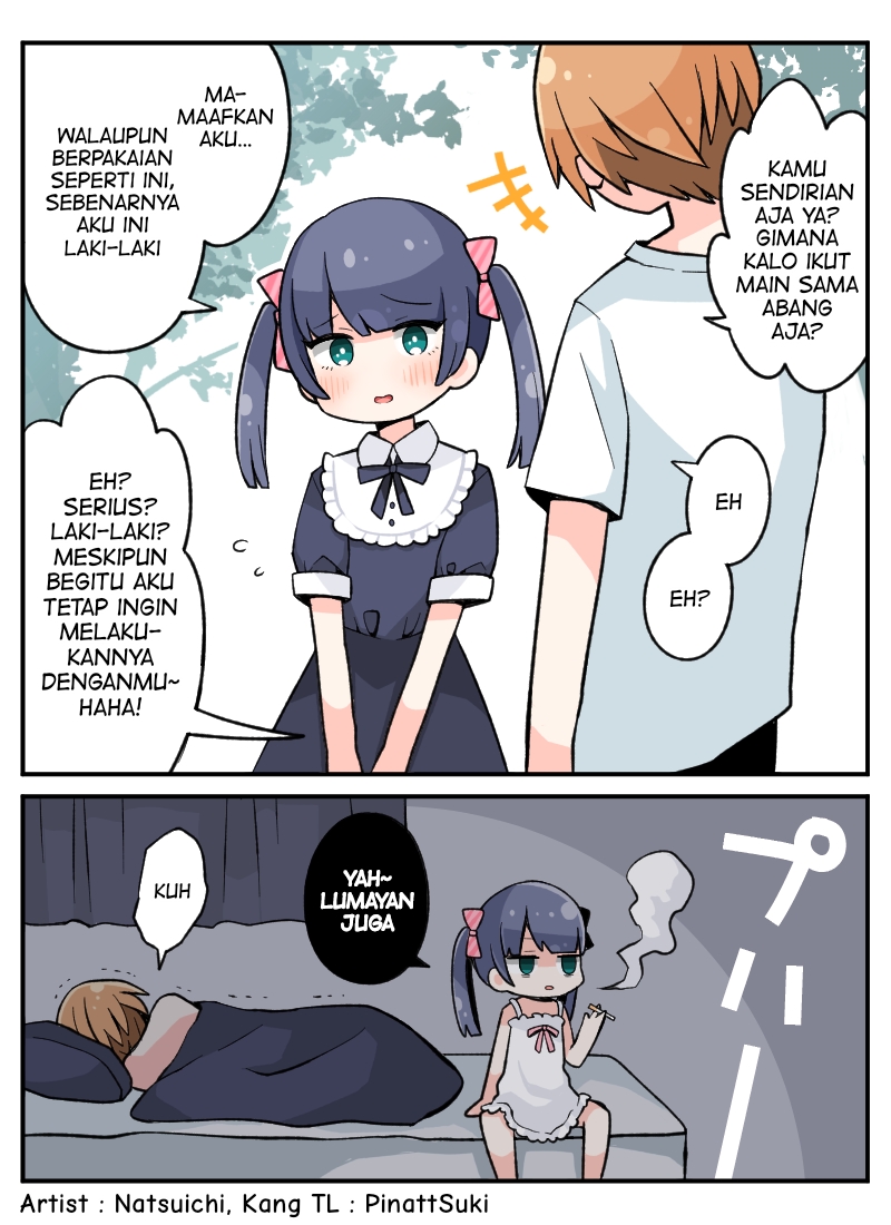 The Crossdressing Boy Who Got Hit On Chapter 0 - halaman 1