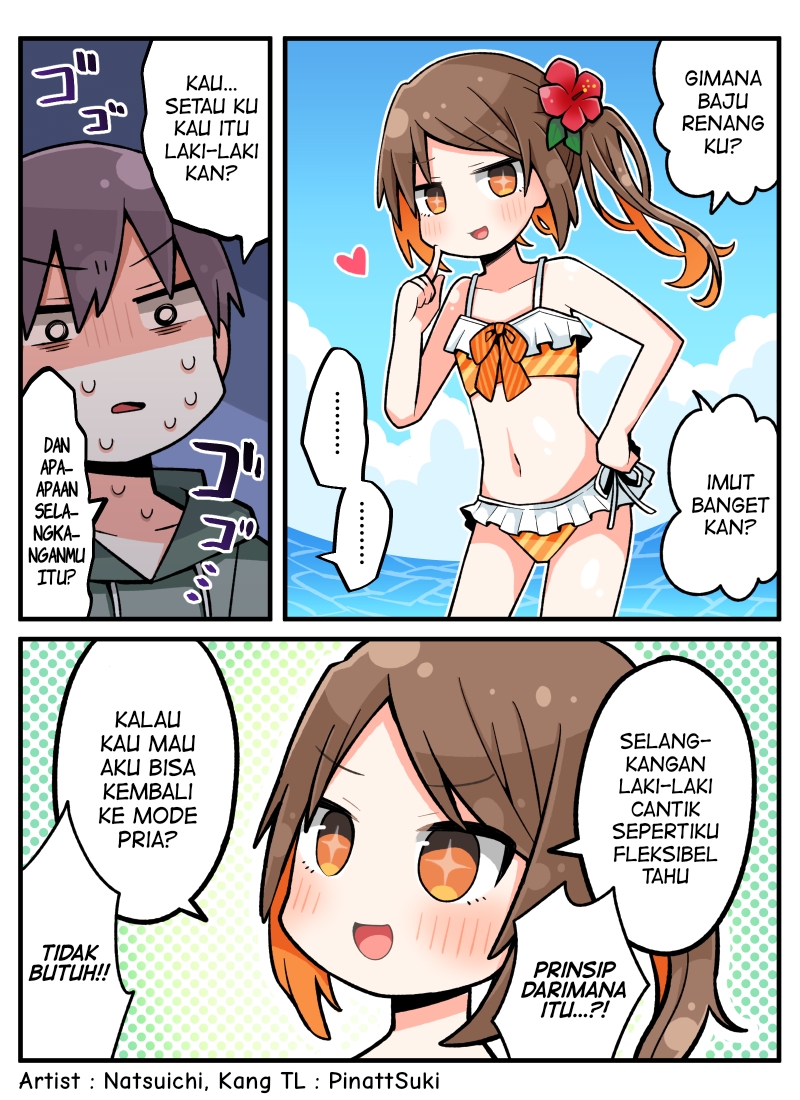 The Crossdressing Boy Who’s in Full Control Chapter 0 - halaman 1