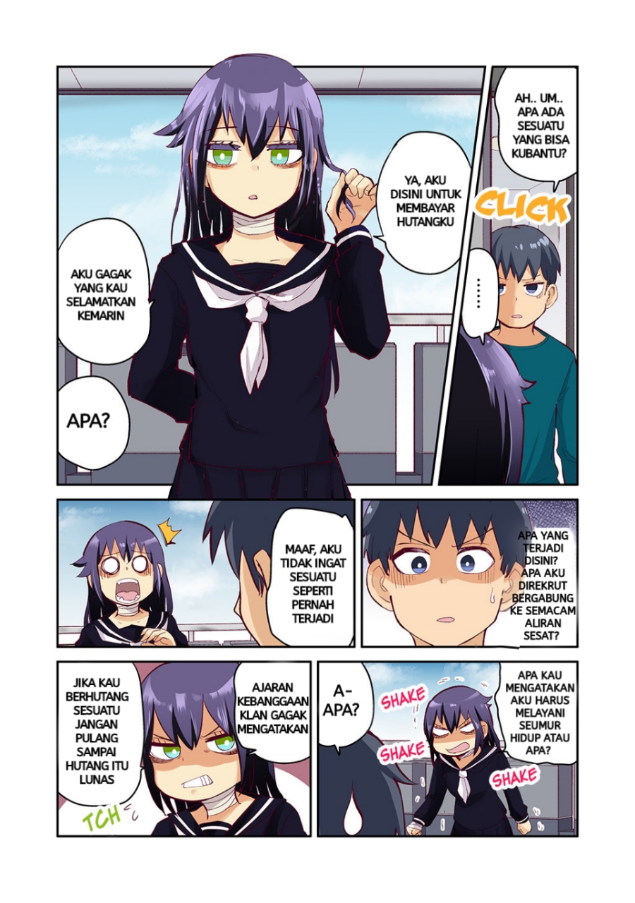 The crow I saved that one time, is just too clumsy for me Chapter 1 - halaman 1