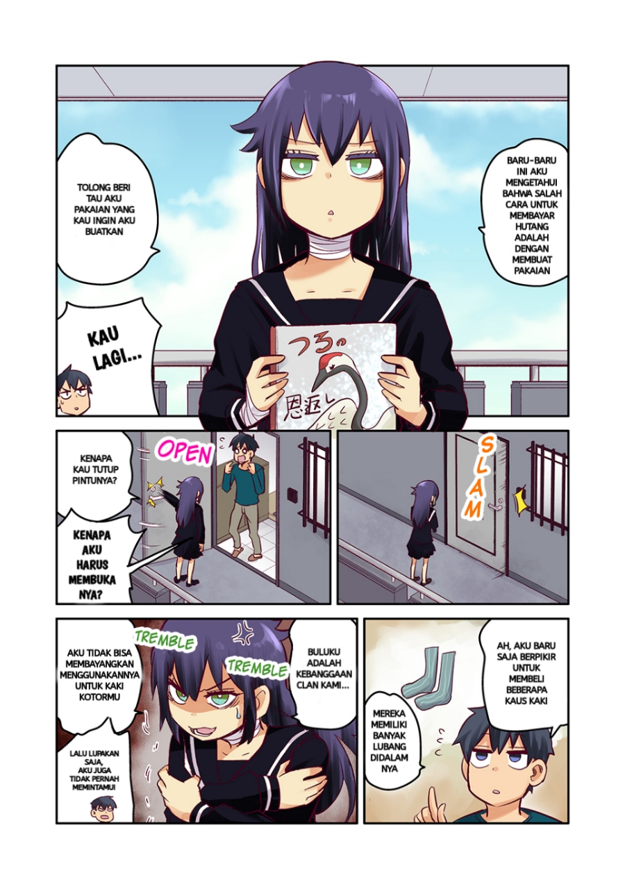 The crow I saved that one time, is just too clumsy for me Chapter 2 - halaman 1