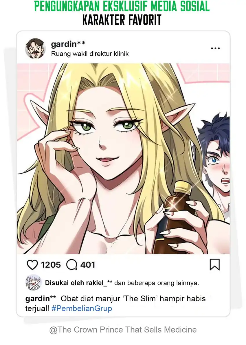 The Crown Prince That Sells Medicine Chapter 102 - halaman 95