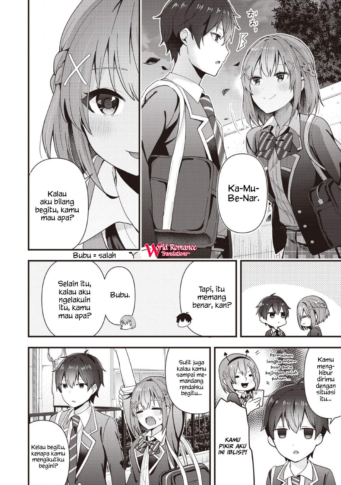 The Cute Girl Sitting Next to Me Is Trying to Make Me Fall in Love With Her as a Way to Ridicule Me, but the Tables Were Turned on Her Before She Knew It Chapter 1 - halaman 10