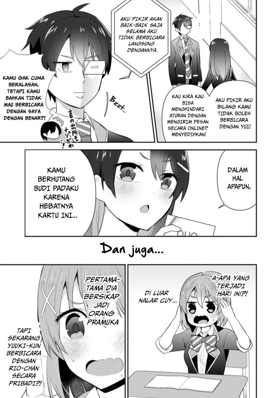 The Cute Girl Sitting Next to Me Is Trying to Make Me Fall in Love With Her as a Way to Ridicule Me, but the Tables Were Turned on Her Before She Knew It Chapter 11 - halaman 14