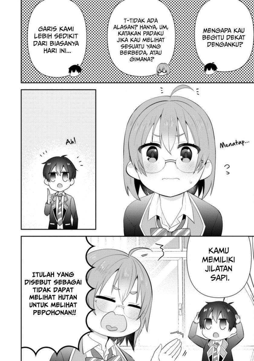 The Cute Girl Sitting Next to Me Is Trying to Make Me Fall in Love With Her as a Way to Ridicule Me, but the Tables Were Turned on Her Before She Knew It Chapter 14 - halaman 20