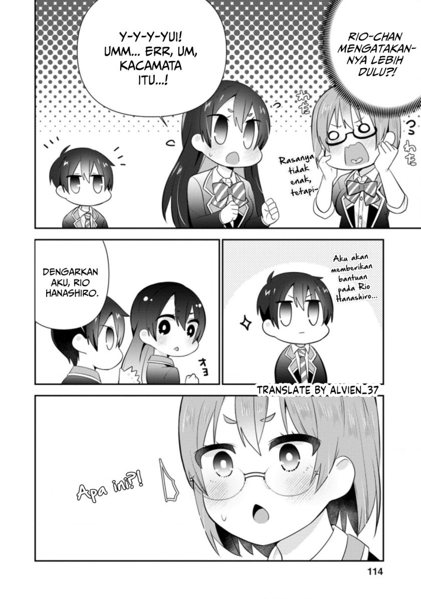 The Cute Girl Sitting Next to Me Is Trying to Make Me Fall in Love With Her as a Way to Ridicule Me, but the Tables Were Turned on Her Before She Knew It Chapter 14 - halaman 22