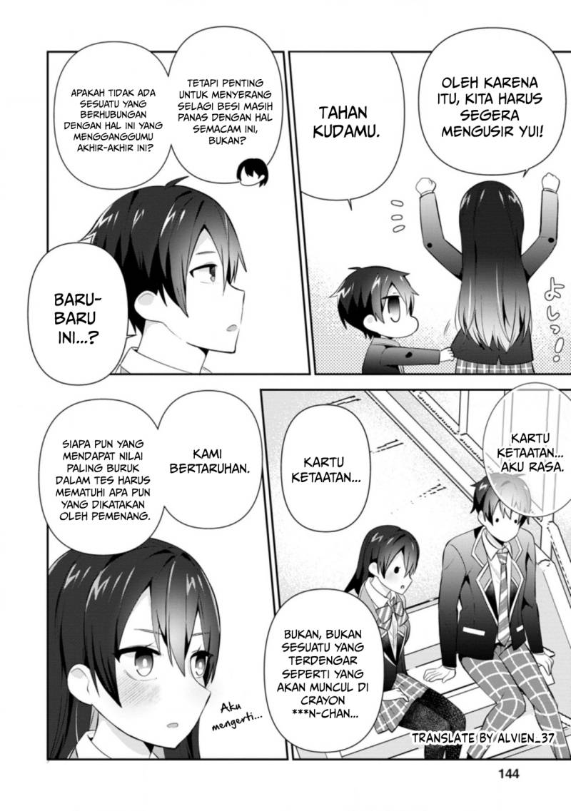 The Cute Girl Sitting Next to Me Is Trying to Make Me Fall in Love With Her as a Way to Ridicule Me, but the Tables Were Turned on Her Before She Knew It Chapter 15 - halaman 5