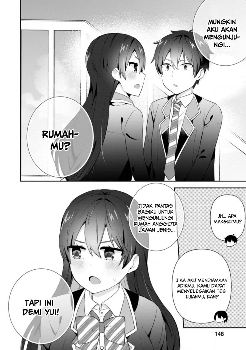 The Cute Girl Sitting Next to Me Is Trying to Make Me Fall in Love With Her as a Way to Ridicule Me, but the Tables Were Turned on Her Before She Knew It Chapter 15 - halaman 9