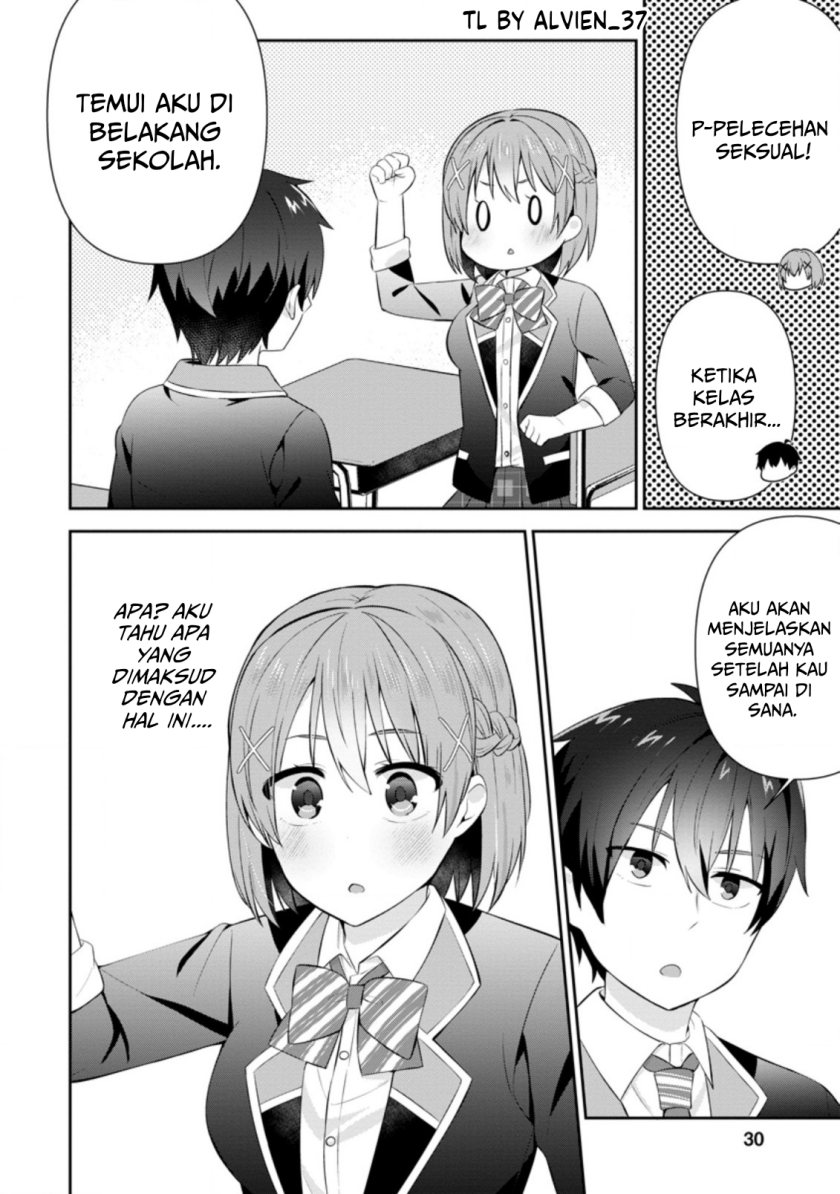 The Cute Girl Sitting Next to Me Is Trying to Make Me Fall in Love With Her as a Way to Ridicule Me, but the Tables Were Turned on Her Before She Knew It Chapter 16 - halaman 29