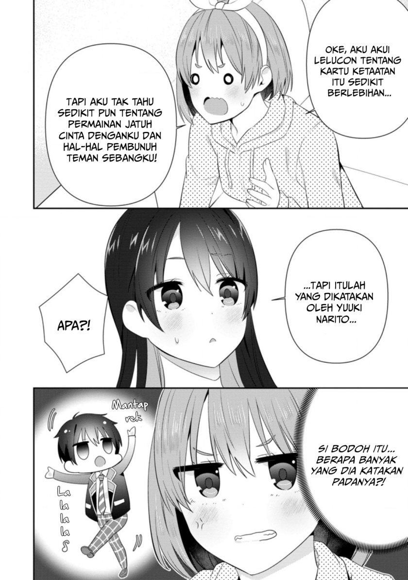 The Cute Girl Sitting Next to Me Is Trying to Make Me Fall in Love With Her as a Way to Ridicule Me, but the Tables Were Turned on Her Before She Knew It Chapter 17 - halaman 23