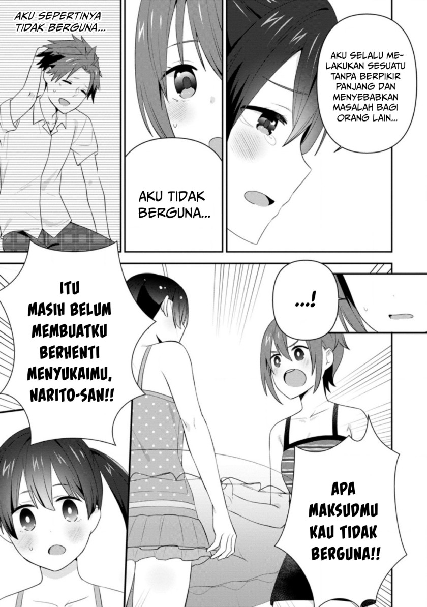 The Cute Girl Sitting Next to Me Is Trying to Make Me Fall in Love With Her as a Way to Ridicule Me, but the Tables Were Turned on Her Before She Knew It Chapter 23 - halaman 22