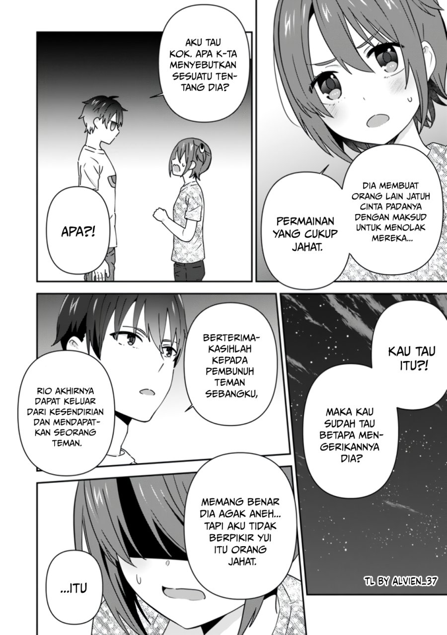 The Cute Girl Sitting Next to Me Is Trying to Make Me Fall in Love With Her as a Way to Ridicule Me, but the Tables Were Turned on Her Before She Knew It Chapter 24 - halaman 1