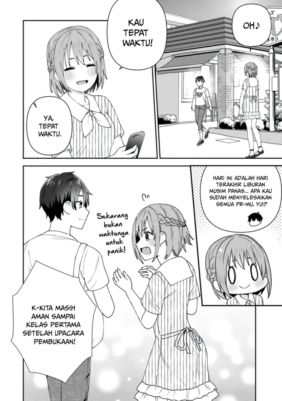 The Cute Girl Sitting Next to Me Is Trying to Make Me Fall in Love With Her as a Way to Ridicule Me, but the Tables Were Turned on Her Before She Knew It Chapter 25 - halaman 23