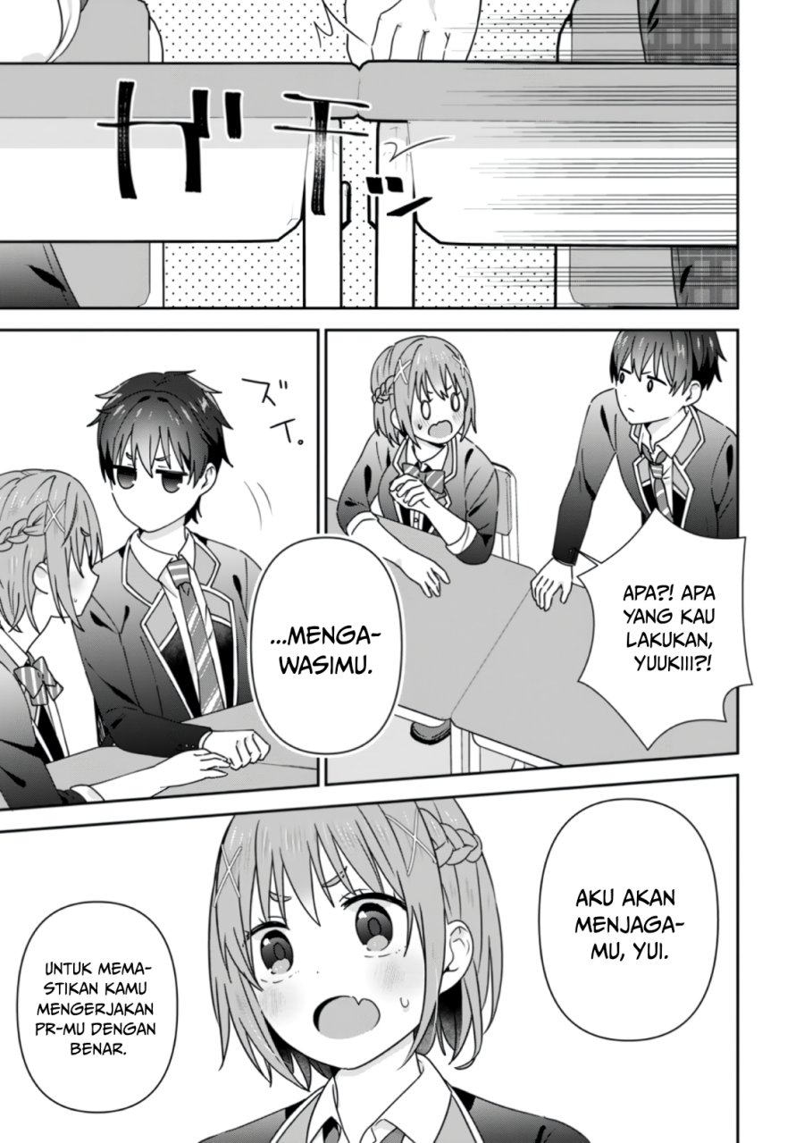 The Cute Girl Sitting Next to Me Is Trying to Make Me Fall in Love With Her as a Way to Ridicule Me, but the Tables Were Turned on Her Before She Knew It Chapter 25 - halaman 26