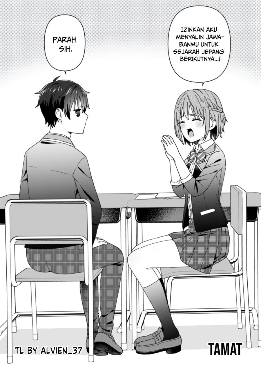The Cute Girl Sitting Next to Me Is Trying to Make Me Fall in Love With Her as a Way to Ridicule Me, but the Tables Were Turned on Her Before She Knew It Chapter 25 - halaman 31