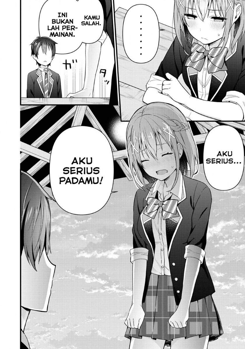 The Cute Girl Sitting Next to Me Is Trying to Make Me Fall in Love With Her as a Way to Ridicule Me, but the Tables Were Turned on Her Before She Knew It Chapter 4 - halaman 27