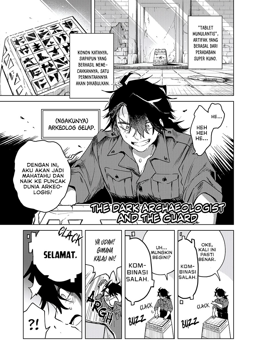 The Dark Archaeologist and the Guard Chapter 0 - halaman 1