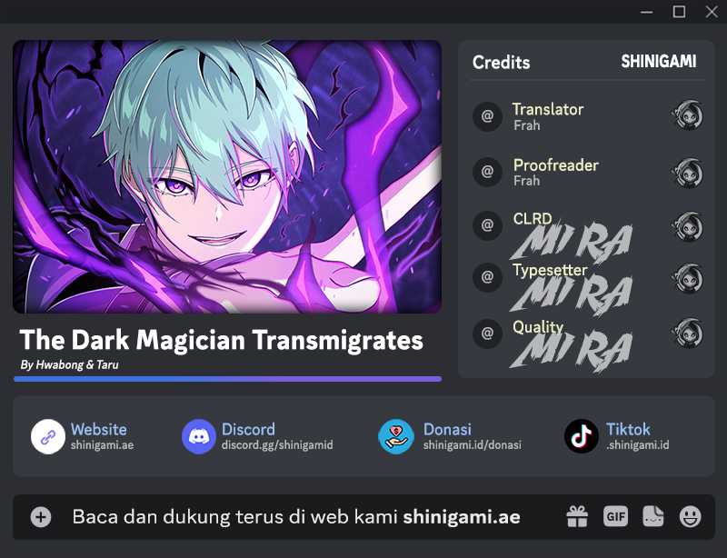 The Dark Magician Transmigrates After 66666 Years Chapter 104 - halaman 1