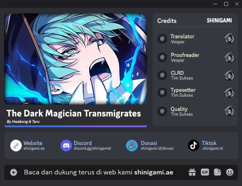 The Dark Magician Transmigrates After 66666 Years Chapter 106 - halaman 1