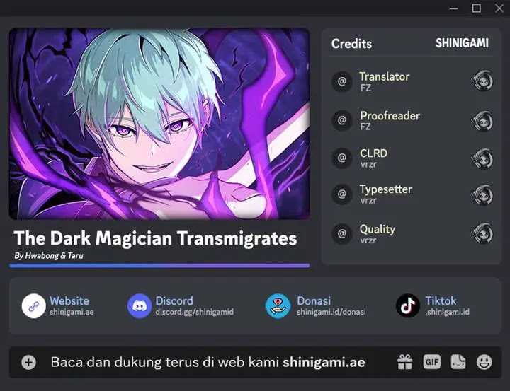The Dark Magician Transmigrates After 66666 Years Chapter 151 - halaman 1