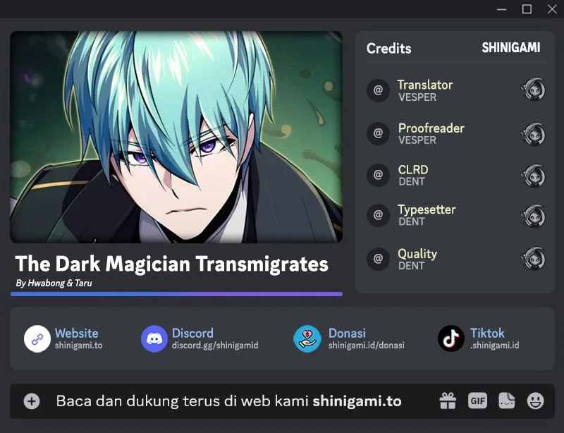 The Dark Magician Transmigrates After 66666 Years Chapter 189 - halaman 1