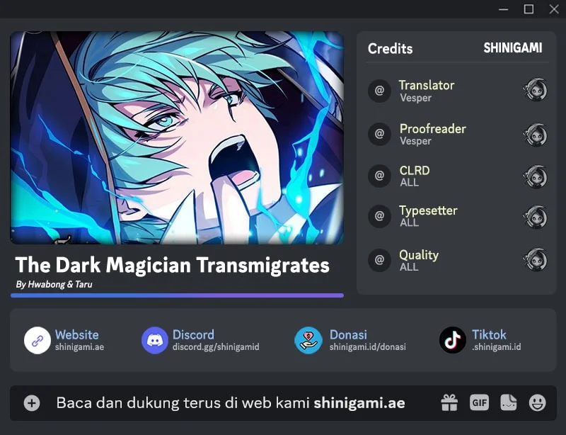 The Dark Magician Transmigrates After 66666 Years Chapter 192 - halaman 1