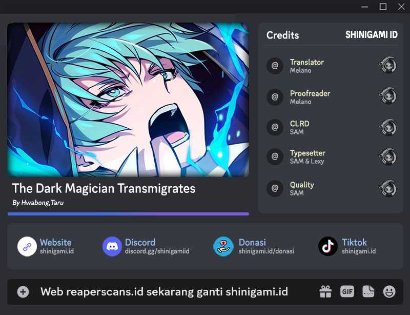 The Dark Magician Transmigrates After 66666 Years Chapter 77 - halaman 1