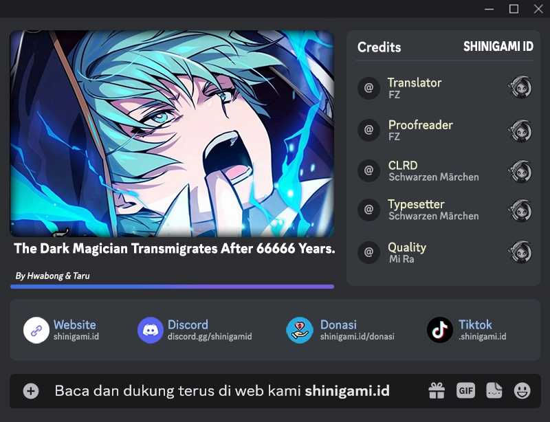 The Dark Magician Transmigrates After 66666 Years Chapter 85 - halaman 1
