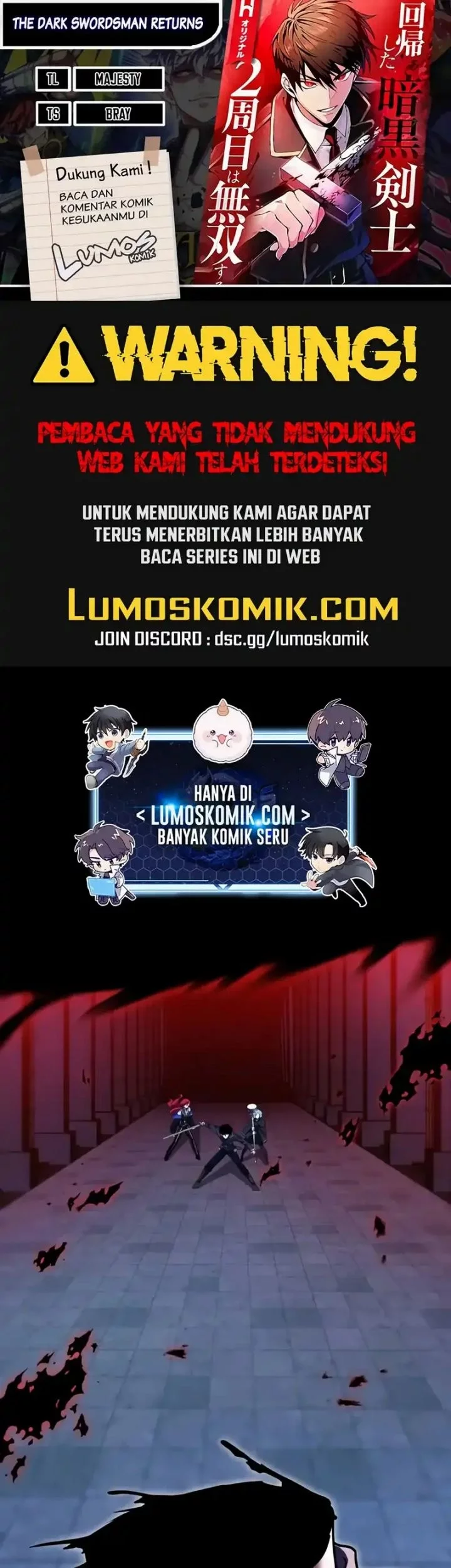 The Dark Swordsman Returns Chapter 18 - halaman 1