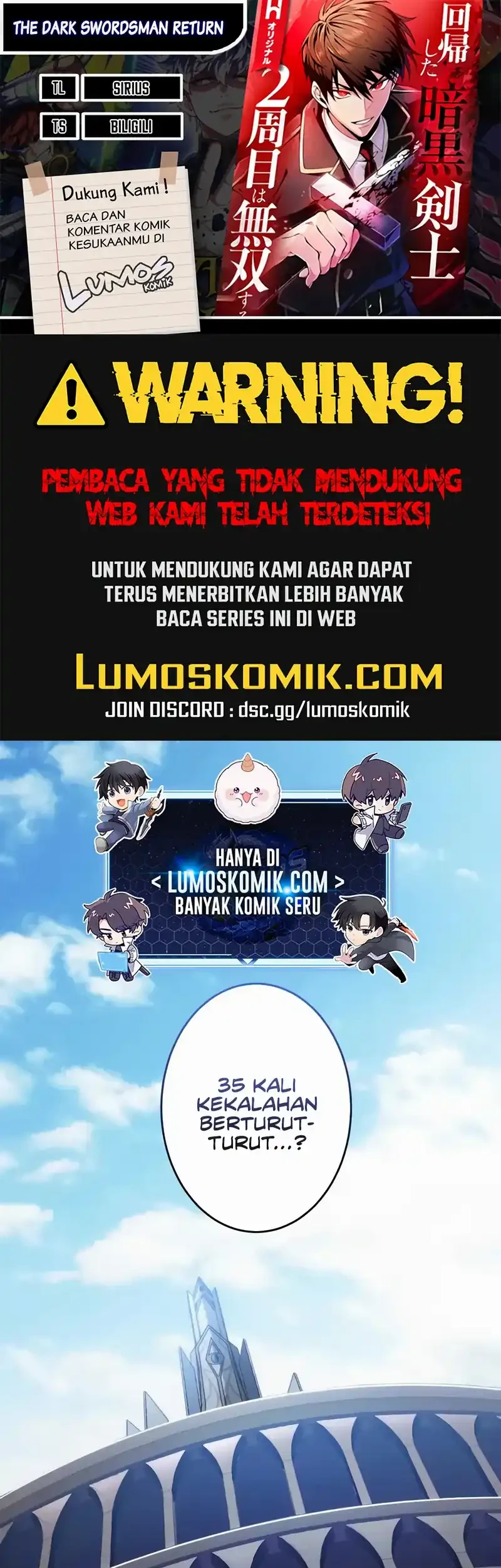 The Dark Swordsman Returns Chapter 23 - halaman 1