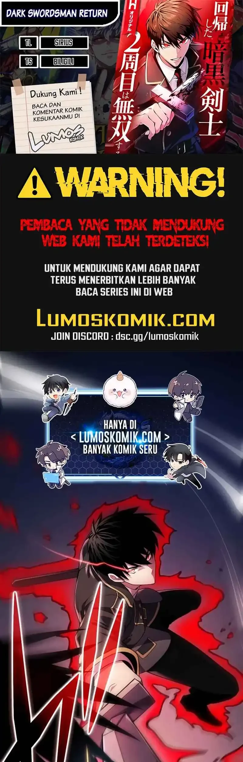 The Dark Swordsman Returns Chapter 26 - halaman 1