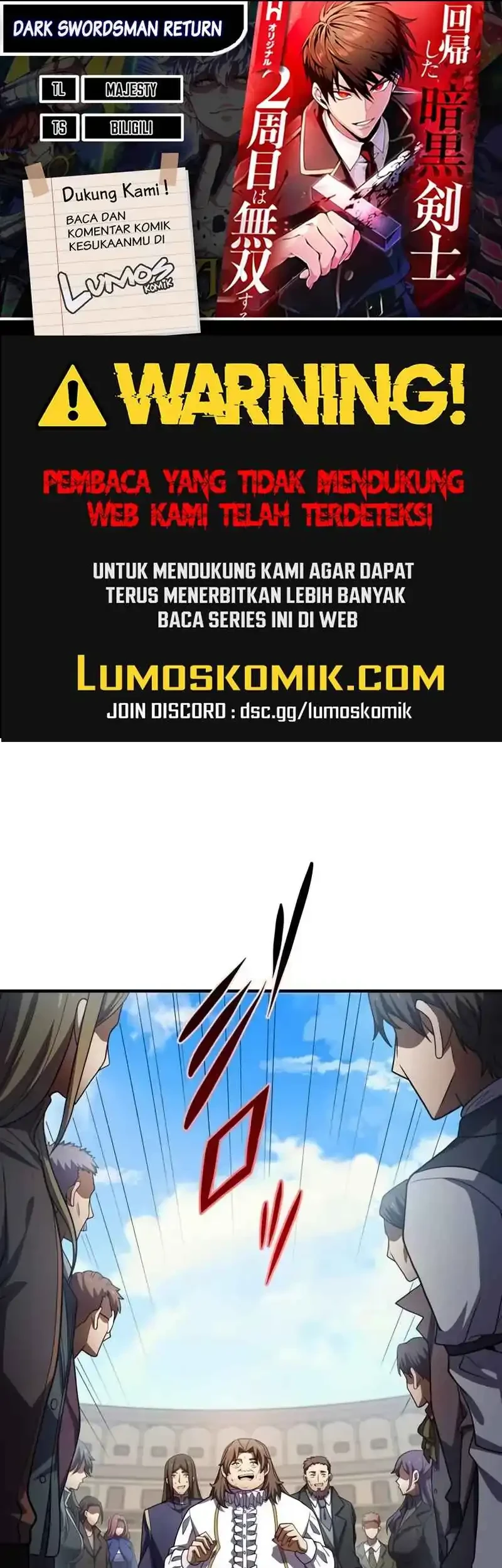 The Dark Swordsman Returns Chapter 27 - halaman 1