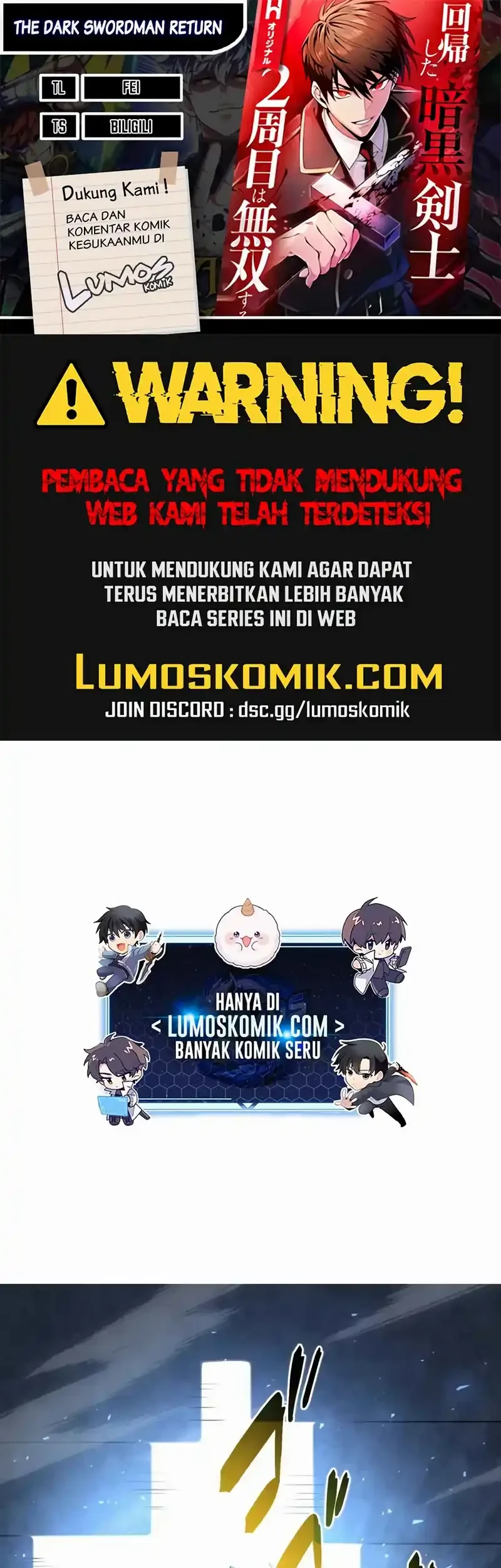The Dark Swordsman Returns Chapter 29 - halaman 1