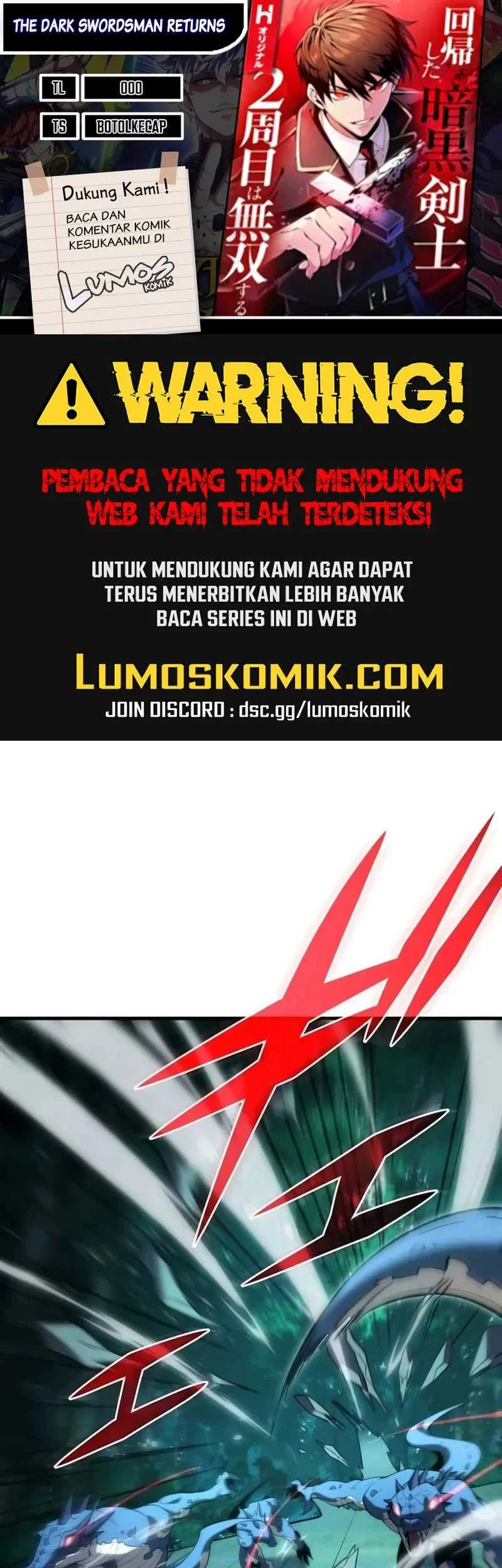 The Dark Swordsman Returns Chapter 37 - halaman 1